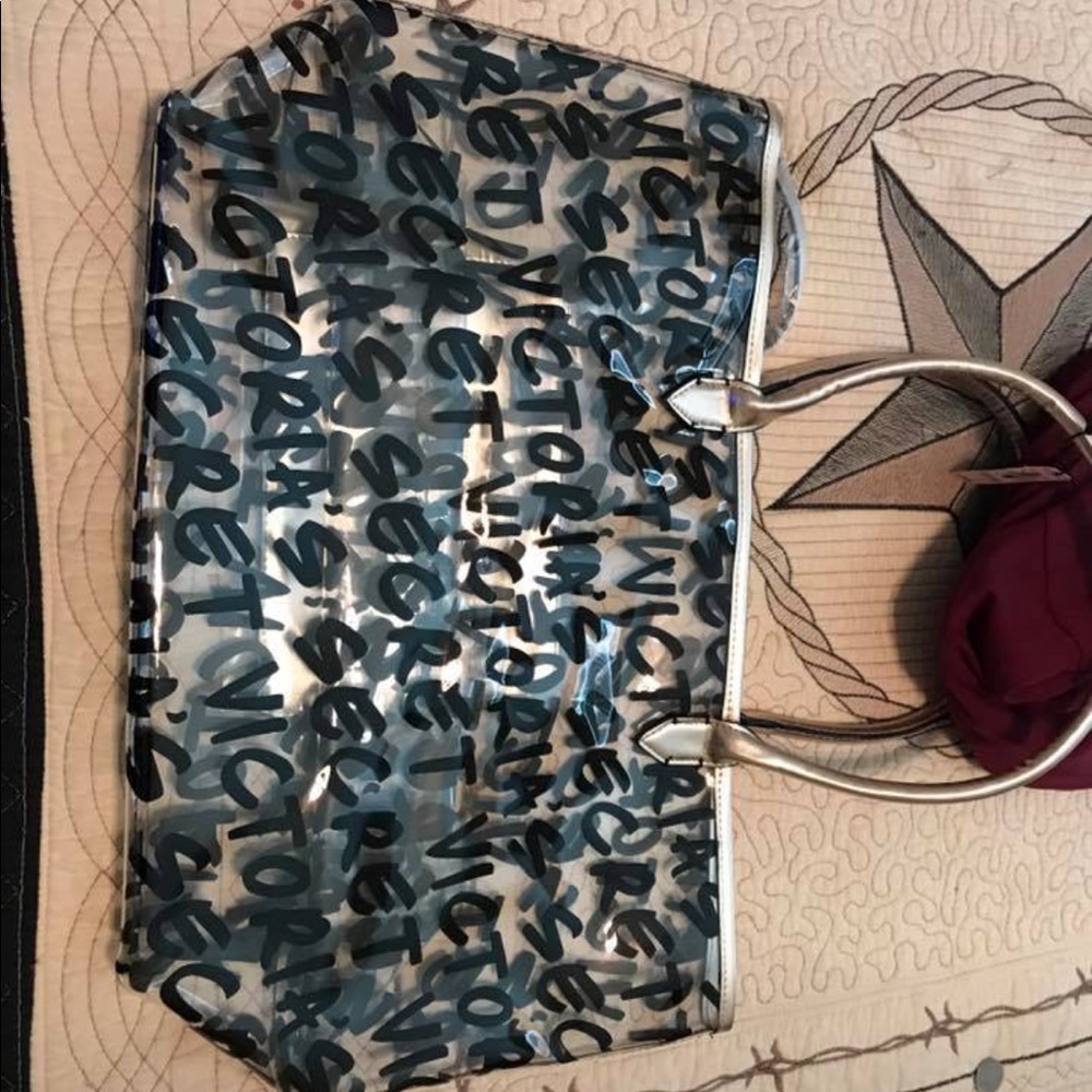 Victoria’s Secret graffiti tote